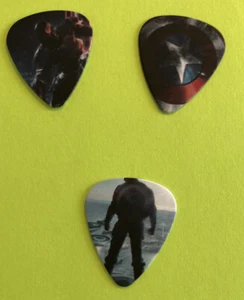 Captain America Collectors Guitar Pick Lot of 3~ NWOT - 2 Sided Print #A - Picture 1 of 1