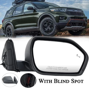 Right Side Mirror For Ford Explorer 2020-2025 W/Blind Spot Heated 8Pin Passenger - Bild 1 von 18