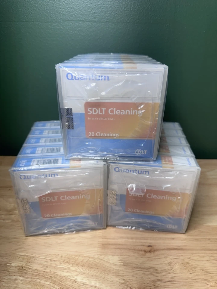 Quantum SDLT Cleaning Tape 5-Pack MR-SACCL-01, 20 Uses Each  - Image 1 of 4