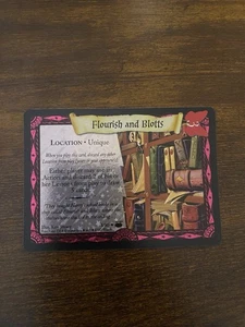 TARJETA RARA HARRY POTTER TCG DIAGON CALLEJÓN HOLO FOIL #8/80 FLORECER Y MANCHAS WotC - Imagen 1 de 3