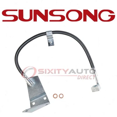 Sunsong Front Left Brake Hydraulic Hose for 1981 Plymouth PB350 - Hoses yc - Изображение 1 из 4