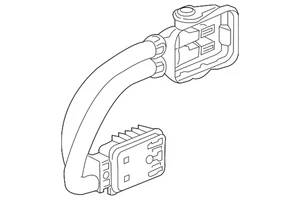 Genuine GM Alternator Battery Positive and Negative Cable 95192759 - Picture 1 of 3