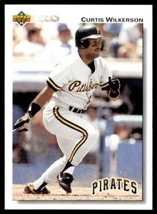 1992 Upper Deck Curtis Wilkerson Pittsburgh Pirates #490 - Picture 1 of 2