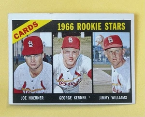 1966 Topps High # George Kernek, Jimmy Williams & Joe Hoerner #544 Rookie Stars - Bild 1 von 11
