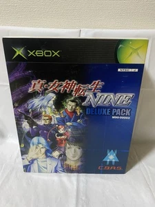 XBOX Game Shin Megami Tensei NINE Deluxe Pack Atlus 2002 From Japan - Picture 1 of 14