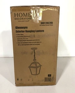 Home Decorators Glenneyre 18 in. 2-Light Oil Rubbed Bronze Outdoor Pendant*MARKS - Picture 1 of 5