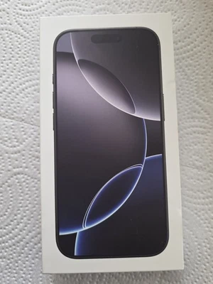 Apple iPhone 16 Pro 256gb Black Titanium New/Sealed (LOCKED to T-MOBILE ONLY) - Image 1 of 4