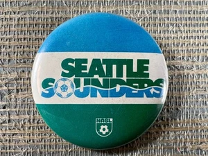 Vintage Seattle Sounders NASL Pro Soccer 2.25" Pinback Button Washington - Picture 1 of 2