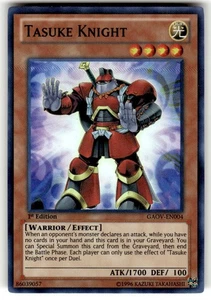 Tasuke Knight GAOV-EN004 Galactic Overlord NM Super Rare 1st edition - Picture 1 of 2