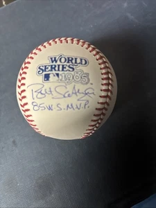 Bret Saberhagen Signed Autographed 85 WS MVP 1985 Major League Baseball JSA COA - Picture 1 of 1