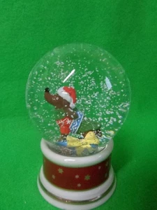 Schneekugel  Morgen kommt der Weihnachtsmann 12 x 9 cm von Hutschenreuther - Bild 1 von 3