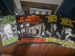 Vintage Usborne 5 Computer Spy Games Book C64 Vic20 Apple BBC Spectrum etc, 1984 - Picture 1 of 7
