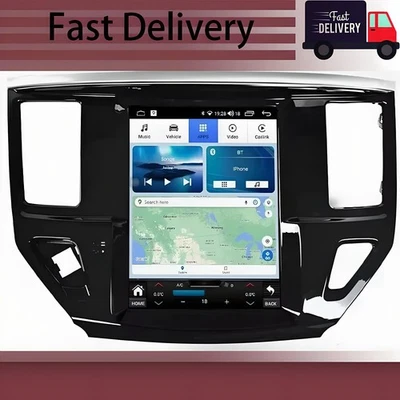 Rádio de carro Android estilo Tesla 10,4" novo para Nissan Pathfinder 2012-2020 - Imagem 1 de 4