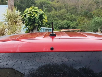 4" inch Short Aluminum Antenna Mast Power Rod Radio AM/FM for KIA Soul 2010-2019 - Изображение 1 из 4