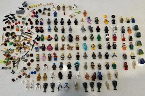 LEGO Lot 90+ Minifigures: Star Wars LOTR Harry Potter Power Miner CMF Ninjago - Picture 1 of 8