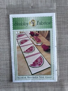 Patchwork tavolo anguria corridore"" modello trapuntata da tessuti shabby - Foto 1 di 2