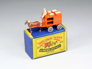 MATCHBOX - Moko - 7-a - Horse Drawn Milk Float - En boite - Imagen 1 de 9