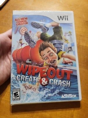 Nintendo Wii ABC Wipeout Create & Crash Activision BRAND NEW FACTORY SEALED READ - Image 1 of 4