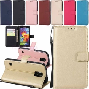 Luxury Card Holder Wallet Leather Book Case Cover For Samsung S7 S8 J3 J5 A8 A5 - Picture 1 of 55