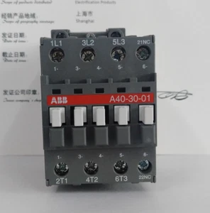 1pz ABB A40-30-01 Contattore 220-230V50Hz/230-240V60Hz 1SBL321001R8001 - Foto 1 di 2