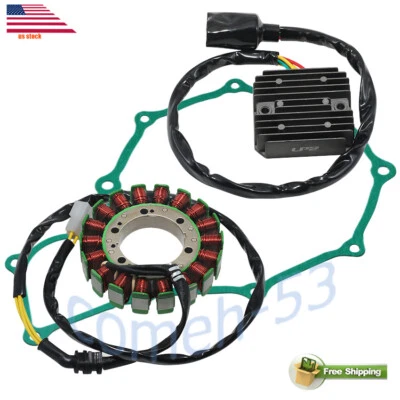 Stator+Voltage Regulator+Gasket Fits For Honda VT750DC Shadow Spirit 01-03/05-07 Foto 1 de 4