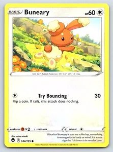 Buneary 144/195 Common Silver Tempest Pokemon Card - NM Near Mint - Imagen 1 de 2