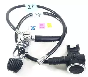 US Divers Aqua Lung Micra + Set regolatore immersioni subacquee 1° e 2° stadio giogo #4422 - Foto 1 di 17