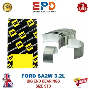 FORD TRANSIT SA2W SAFA SAFB 3.2L DIESEL CONROD BIG END BEARINGS STD TDC BRAND - Picture 1 of 4