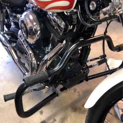 Protector de motor de barra de choque de carretera para Harley 06-17 Dyna Super Glide Wide Low Rider Foto 1 de 4