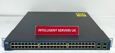 Cisco Catalyst 3560V2 48 10/100 PoE + 4 SFP + IPB Image - Image 1 of 3