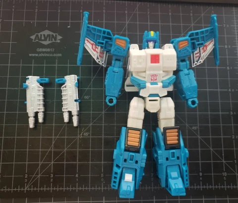 Transformers Generations Titans Return Topspin Action Figure SOLD AS IS Cover