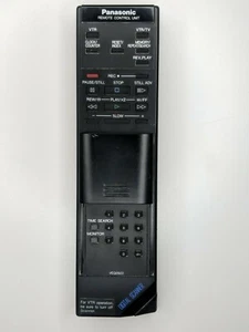 GENUINE PANASONIC VEQ0922 DIGITAL SCANNER VTR REMOTE CONTROL (NO BATTERY COVER) - Picture 1 of 2