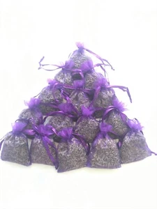 15 x Dried Lavender Bags, Favours, Calming, Scent, Sleep Aid, Moth Repellent. - Picture 1 of 3