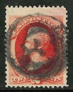 Sc #178-183 Jumbo NUMERO 10 fantasia annullamento 2 centesimi banconota Jackson 1875-9 US 35E23 - Foto 1 di 2