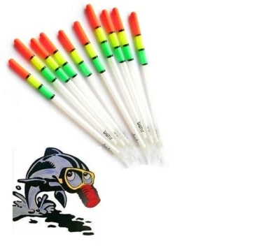 10 x Clear Waggler-Posen FORELLEN SEE & ALLROUND POSEN Forellenposen Trout Float - Bild 1 von 3