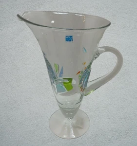 Vaso da tè Global Amici soffiato a mano fresco blu verde limonata bevande miste - Foto 1 di 13
