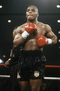 NEW MIKE TYSON BOXING SPORTS POSTER PREMIUM WALL ART PRINT SIZE A5-A1 - Picture 1 of 6