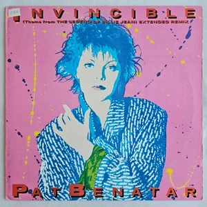 ROCK - PAT BENATAR - INVINCIBLE - CHRYSALIS RECORDS ORIGINAL PROMO - Picture 1 of 4