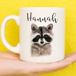 Taza de mapache personalizada | regalos de mapache | regalos para amantes de mapaches - Imagen 1 de 1