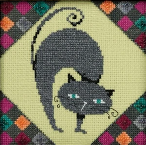 Kit de punto de cruz ~ Debbie Mumm Ashes Alley Cats #DM30-2011 - Imagen 1 de 4