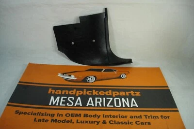 1980-1989 CADILLAC DEVILLE FLEETWOOD BROUGHAM RWD RH KICK PANEL - PRETO - Imagem 1 de 4