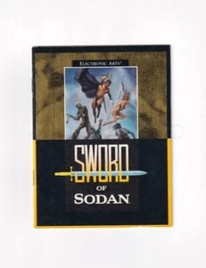 Sword of Sodan - Authentic Manual Instruction Booklet - Sega Genesis - Bild 1 von 2