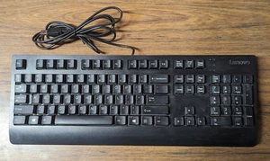 Lenovo USB Wired Keyboard Black SD50L80031 - Picture 1 of 3