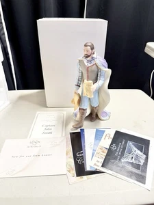 Figurina Lenox CAPITANO JOHN SMITH principesse leggendarie L E #0215 scatola e certificato di autenticità - Foto 1 di 7