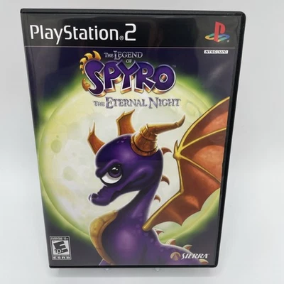 小斯派罗传奇：永夜 PS2 PlayStation 2 完整 CIB — 第 1/4 张图片