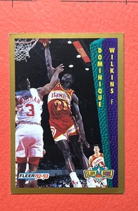 Fleer 1992-93 - Slam Dunk Dominique Wilkins #279 - Imagen 1 de 2