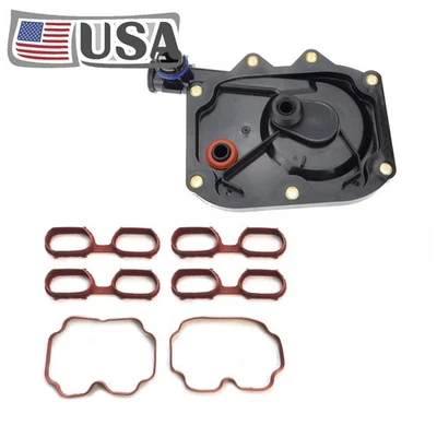 Válvula de ventilación del cárter PCV + kit de junta apto para BMW 540i 740i 740iL 840ci 1996-2003 Foto 1 de 4