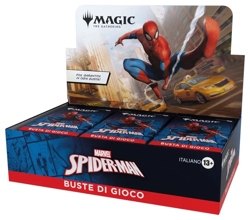 Magic: Marvel's Spider-Man Play Booster Box 30 Buste Magic Italiano - Immagine 1 di 1