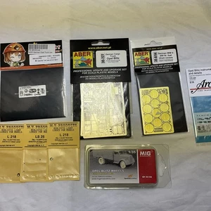 Opel Blitz Modelo Alemán Camión Accesorios Aber, Foto Grabada Detalle 1/35 Lote - Imagen 1 de 1