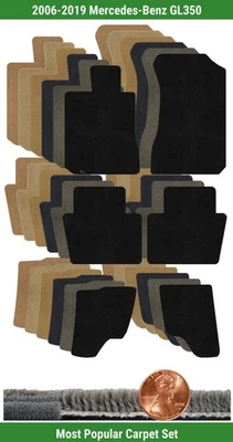 Juego de alfombrillas Ultimat personalizadas para Mercedes-Benz GL350 2006-2019 (6 piezas) #YOI Foto 1 de 4